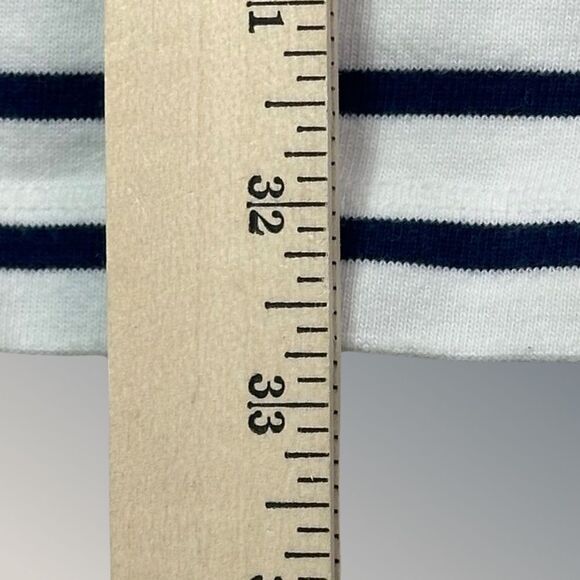 Vineyard Vines Womens Dress Sz M 100% Cotton Stripes Nautical Coastal Casual - Picture 6 of 9